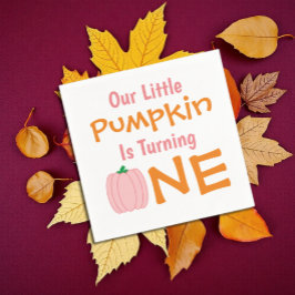 Guardanapo De Papel Pequeno primeiro aniversario