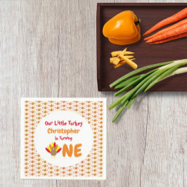 Guardanapo De Papel Pequeno primeiro aniversario Turquia