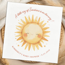 Pequeno Raio de Sol Boho Sol Bebê Fofo Chuveiro