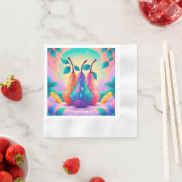 Guardanapo De Papel pera colorida