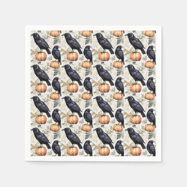 Guardanapo De Papel Perch & Pumpkin (Frente)