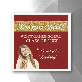 Guardanapo De Papel Perfect Graduation Congrats 