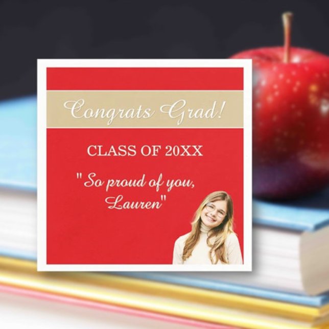 Guardanapo De Papel Perfect Graduation Congrats  (Criador carregado)