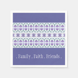 Guardanapo De Papel Perivela com Acentos Florais