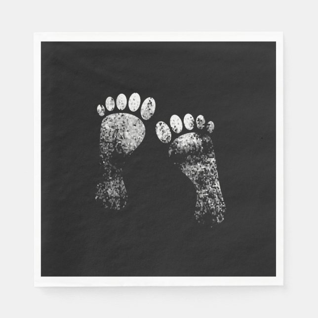 Guardanapo De Papel Pernas favoritas (Frente)