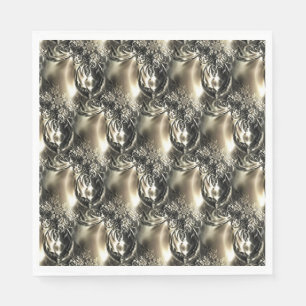 Guardanapo De Papel Pérolas Douradas