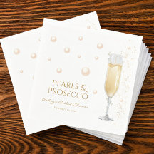 Pérolas e Prosecco Chá de Noiva