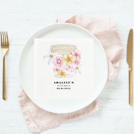 Guardanapo De Papel Pérolas, Pétalas & Prosecco | Noivado Pétalas