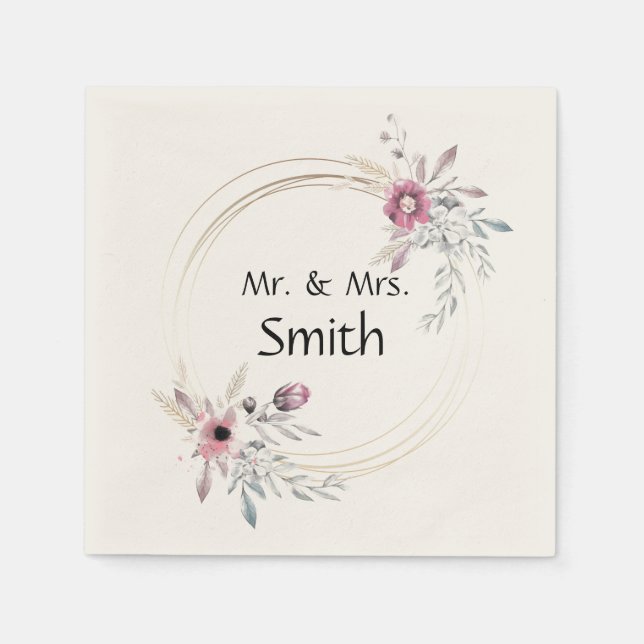 Guardanapo De Papel Personalizado (Frente)