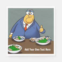 Guardanapo de papel personalizado