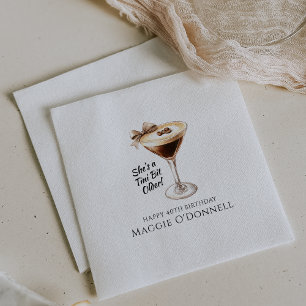 Guardanapo De Papel Personalizado Napkins aniversário de 40 anos Marti