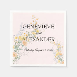 Guardanapo de Papel Personalizado para Casamento B