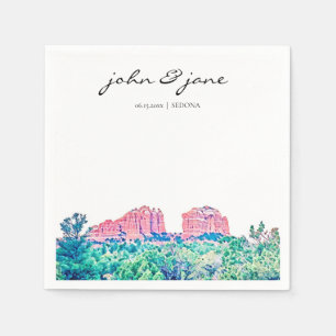 Guardanapo De Papel Personalizado Sedona Arizona Napkins