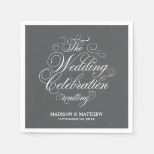 Guardanapo de papel personalizados   da elegância