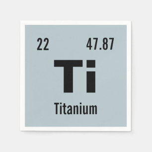 Guardanapo De Papel Personalizar este Elemento de Química