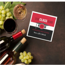 Guardanapo De Papel Personalize! Seu Ano e Reunião Escolar Napkins