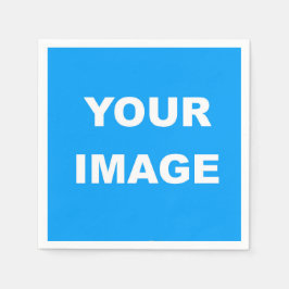 Guardanapo De Papel Personalize seu próprio logotipo de imagem fotográ