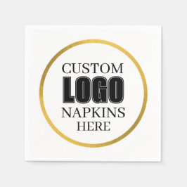 Guardanapo De Papel Personalized Cocktail Napkins with Your Logo