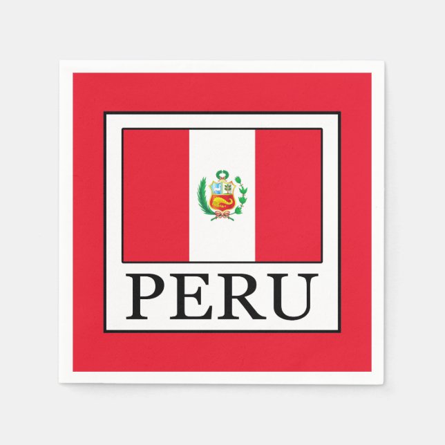 Guardanapo De Papel Peru (Frente)