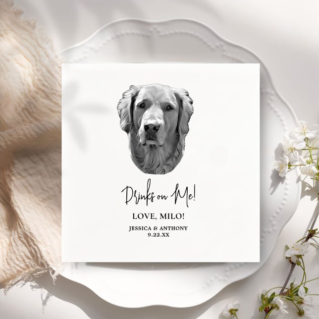 Guardanapo De Papel Pet Personalizado Bebidas Personalizadas Em Mim Na (Criador carregado)