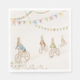 Guardanapo De Papel Peter, o Chá de fraldas neutro do coelho