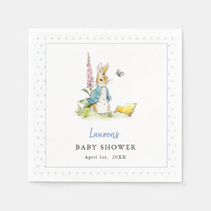 Guardanapo De Papel Peter Rabbit Chá de fraldas napkins