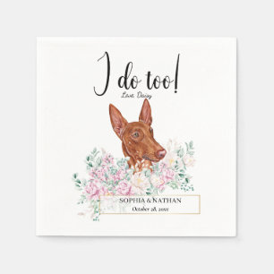 Guardanapo De Papel Pharaoh Hound Dog Casamento Cocktail Napkins