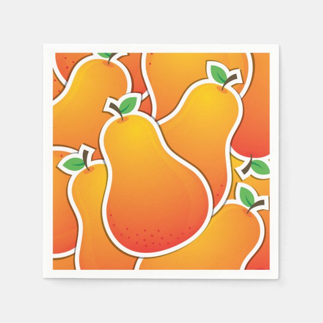 Guardanapo De Papel Pia de laranja-funfa (Frente)