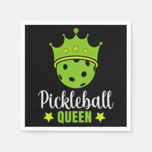 Guardanapo De Papel Pickleball Queen Funny Pickle Queen