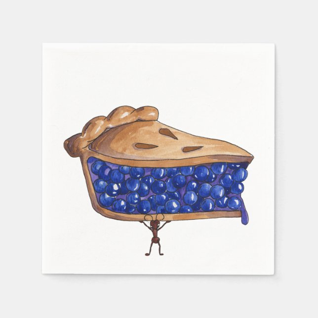 Guardanapo De Papel Picnic Pie (Frente)