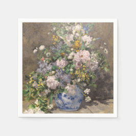Guardanapo De Papel Pierre-Auguste Renoir Buquê de Primavera    