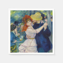 Guardanapo De Papel Pierre-Auguste Renoir - Dança em Bougal