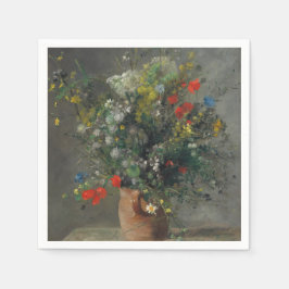 Guardanapo De Papel Pierre-Auguste Renoir - Flores num Vase 1866