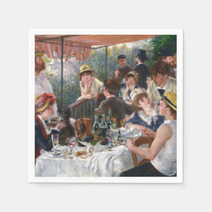 Guardanapo De Papel Pierre-Auguste Renoir - Luncheon do Partido Barco