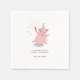 Guardanapo De Papel PIG Farm Animals Pig Barnyard