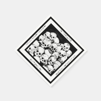 Guardanapo De Papel Pile-O-Skulls