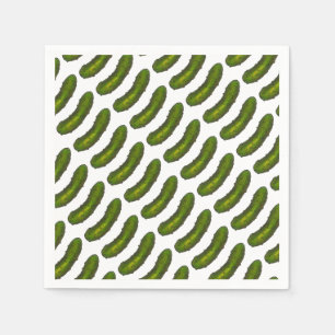 Guardanapo De Papel Pílula Verde Crunchy Pickles Sour Pickles Jewish D