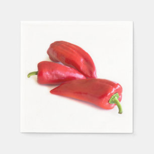 Guardanapo De Papel Pimenta vermelha