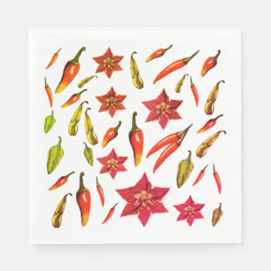 Guardanapo De Papel Pimentos Chili