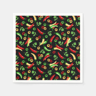 Guardanapo De Papel Pimentos e pimentões