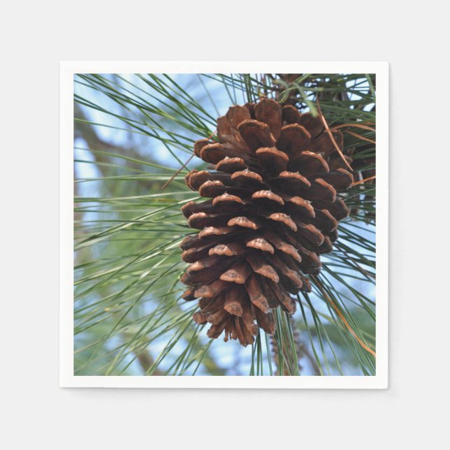 Guardanapo De Papel Pine Cone (Frente)