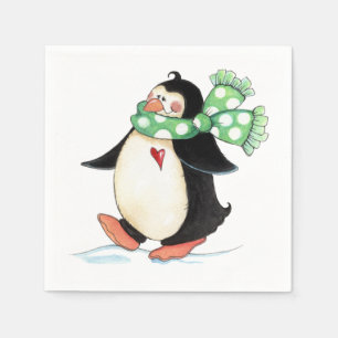 Guardanapo De Papel Pinguim