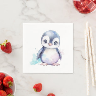 Guardanapo De Papel Pinguim-bebê - Napkin