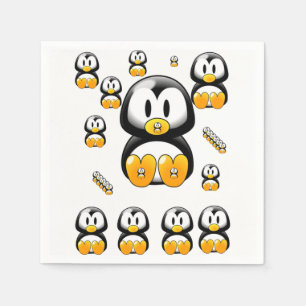 Guardanapo De Papel Pinguim de Guardas