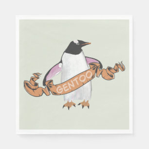 Guardanapo De Papel Pinguim Gentoo