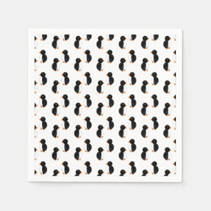 Guardanapo De Papel Pinguins brancos