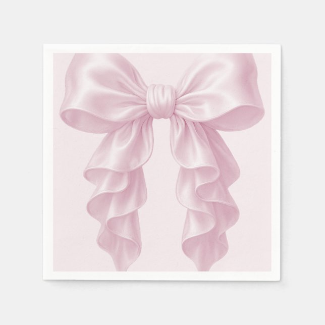 Guardanapo De Papel Pink Cascade Ruffle Arco Classy Posh (Frente)