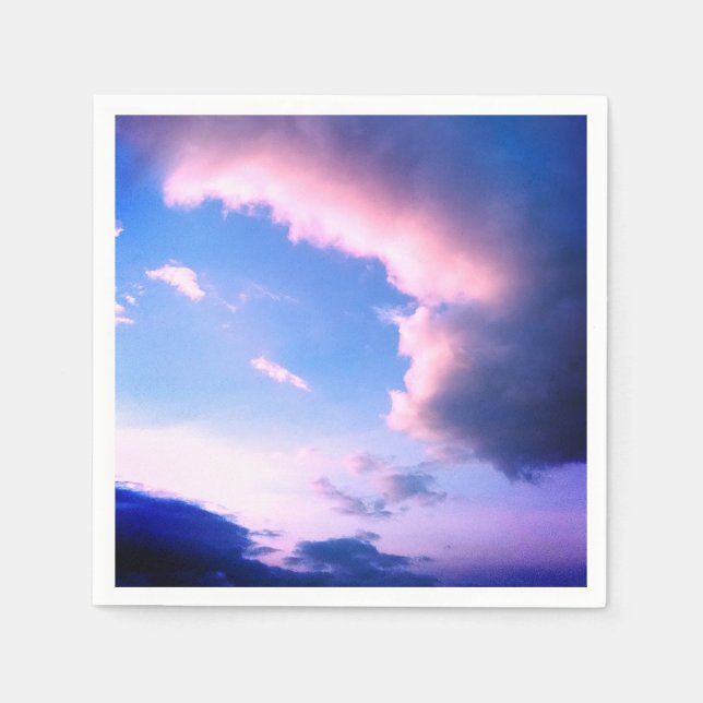 Guardanapo De Papel Pink cloud (Frente)