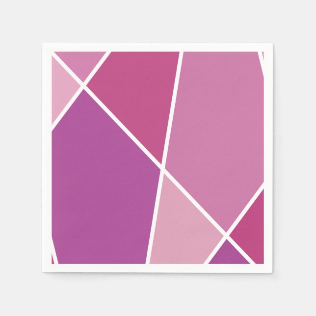 Guardanapo De Papel Pink JanaiCreates Color Collection Paper Napkin (Frente)
