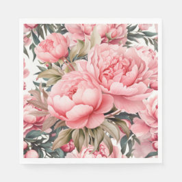 Guardanapo De Papel Pink Peony
